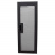 Chief Manufacturing Raxxess Perforated Steel Door for 28U W1 Rack - Steel - Black - 28U Rack Height - TAA Compliant NW1D28F