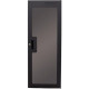 Chief Plexiglass Door for 28U W1 Rack - Plexiglas, Steel - Black - 20U Rack Height - TAA Compliant NW1D28P