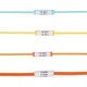 Panduit NWSLC2-2Y Cable Identification Sleeve - Cable Sleeve - Yellow - 100 Pack - Polyvinyl Chloride (PVC) - TAA Compliance NWSLC2-2Y