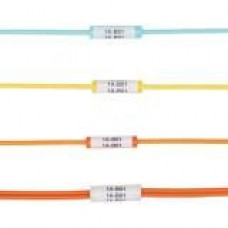 Panduit NWSLC2-3Y Cable Identification Sleeve - Cable Sleeve - Orange - 100 Pack - Polyvinyl Chloride (PVC) - TAA Compliance NWSLC2-3Y