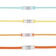 Panduit NWSLC2-3Y Cable Identification Sleeve - Cable Sleeve - Orange - 100 Pack - Polyvinyl Chloride (PVC) - TAA Compliance NWSLC2-3Y
