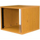 Middle Atlantic Products OBRK8 Rack Cabinet - 19" 8U Wide - Oak - 200 lb x Maximum Weight Capacity OBRK8
