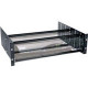 Middle Atlantic Products OCAP2 Vented Clamping Rack Shelf - 19" 2U Wide - Black - 25 lb x Maximum Weight Capacity OCAP2