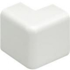 Panduit Corner - White - 20 Pack - Acrylonitrile Butadiene Styrene (ABS) - TAA Compliance OCF3WH-E