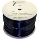 Premiertek Cat.5e UTP Network Cable - 1000 ft Category 5e Network Cable for Patch Panel, Network Device - Bare Wire - Bare Wire - 1 Gbit/s - 24 AWG - Black OD-CAT5E-1KFT-BK