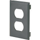 Panduit Faceplate - Office Slate - Polyvinyl Chloride (PVC) - TAA Compliance OF70POS