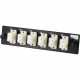 C2g Ortronics OptiMo Adapter Panel - Patch panel - beige, phosphor bronze - 6 ports - TAA Compliance OFP-LCD12MB