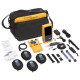 Fluke Networks OptiFiber Pro Quad OTDR with Inspection Kit with 1 Year of Gold Support - Fiber Optic Cable Testing - USB - Optical Fiber - Wireless LAN - 7.2V - Lithium Ion (Li-Ion) OFP2-100-QI/GLD
