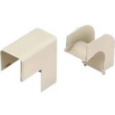 Panduit Cable Raceway Corner Fitting - Office Slate - 1 Pack - Polyvinyl Chloride (PVC) - TAA Compliance OFR20OCOS