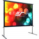 Elite Screens Yard Master 2 OMS90HR3 Projection Screen - 90" - 16:9 - Surface Mount - 44.1" x 78.4" - Wraith Veil OMS90HR3
