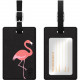 CENTON OTM Prints Series Luggage Tags - Leather, Faux Leather - Black OP-II-CRIT-01