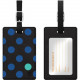 CENTON OTM Prints Series Luggage Tags - Leather, Faux Leather - Black OP-II-DOT-01