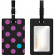CENTON OTM Prints Series Luggage Tags - Leather, Faux Leather - Black OP-II-DOT-02