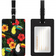 CENTON OTM Prints Series Luggage Tags - Leather, Faux Leather - Black OP-II-Z025A