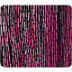 CENTON OTM Prints Black Mouse Pad, Dashes Carmine - Dashes Carmine - Black - Rubber Base - Slip Resistant OP-MPV1BM-ART01-24