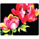CENTON OTM Floral Prints Black Mouse Pad, Brilliant Bloom - Brilliant Bloom - Black - Rubber Base - Slip Resistant OP-MPV1BM-FLR-04