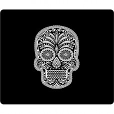 CENTON OTM Hipster Prints Black Mouse Pad, Mr. Sugarbones - Mr. Sugarbones - Black - Rubber Base - Slip Resistant OP-MPV1BM-HIP-17