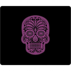 CENTON OTM Hipster Prints Black Mouse Pad, Mrs. Sugarbones - Mrs. Sugarbones - Black - Rubber Base - Slip Resistant OP-MPV1BM-HIP-18