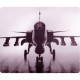 CENTON OTM Rugged Prints Black Mouse Pad, Airplane - Airplane - Black - Rubber Base - Slip Resistant OP-MPV1BM-RGD-01