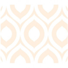 CENTON OTM Classic Prints White Mouse Pad, Elm Frost Peach - Elm Frost Peach - White - Rubber Base - Slip Resistant OP-MPV1WM-CLS-02