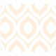 CENTON OTM Classic Prints White Mouse Pad, Elm Frost Peach - Elm Frost Peach - White - Rubber Base - Slip Resistant OP-MPV1WM-CLS-02