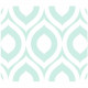 CENTON OTM Classic Prints White Mouse Pad, Elm Frost Green - Elm Frost Green - White - Rubber Base - Slip Resistant OP-MPV1WM-CLS-03