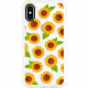 CENTON OTM Phone Case, Tough Edge, Sunflowers - For Apple iPhone X Smartphone - Sunflowers - Clear OP-SP-A02-79