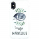 CENTON OTM Phone Case, Tough Edge, Kitty Marvelous - For Apple iPhone X Smartphone - Kitty Marvelous - Clear OP-SP-Z041A