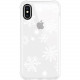 CENTON OTM Phone Case, Tough Edge, Snowflakes - For iPhone X - Snowflakes - Clear OP-SP-Z051A