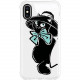 CENTON OTM Phone Case, Tough Edge, Cat Hat - For iPhone X - Cat Hat - Clear OP-SP-Z082A