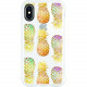 CENTON OTM Phone Case, Tough Edge, Golden Pineapple - For Apple iPhone X Smartphone - Golden Pineapple - Clear OP-SP-Z089A
