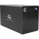 Other World Computing OWC ThunderBay 4 mini Drive Enclosure SATA/600 - Thunderbolt 3 Host Interface Desktop - Black - 4 x HDD Supported - 4 x SSD Supported - 4 x 2.5" Bay - Aluminum OWCTB3QMSR16T5