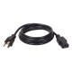 Tripp Lite 10ft Computer Power Cord Cable 5-15P to C13 10A 18AWG 10&#39;&#39; - 10A,18AWG (NEMA 5-15P to IEC-320-C13) 10-ft." - RoHS Compliance P006-010