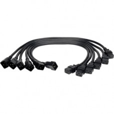 Tripp Lite 2ft Power Cord Extension Cable C19 to C20 Heavy Duty 20A 12AWG 2&#39;&#39; 6-pack 6pc - 6-pack, 20A, 12AWG (IEC-320-C19 to IEC-320-C20) 2-ft." - RoHS Compliance P036-002-6