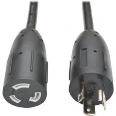 Tripp Lite 6ft Power Cord Extension Cable L5-20P to L5-20R with Locking Connectors Heavy Duty 20A 12AWG 6&#39;&#39; - 125 V AC Voltage Rating - 20 A Current Rating - Black P046-006-LL
