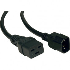 Tripp Lite 10ft Power Cord Extension Cable C19 to C14 Heavy Duty 15A 14AWG 10&#39;&#39; - (IEC-320-C19 to IEC-320-C14) 10-ft. - RoHS Compliance P047-010