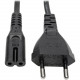 Tripp Lite Standard Power Cord - 250 V AC / 2.50 A - Black P059-006