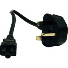 Tripp Lite 6ft Computer Power Cord UK Cable C5 to BS-1363 Plug 13A 6&#39;&#39; - (C5 to BS-1363 UK Plug) 6-ft. - RoHS Compliance P060-006