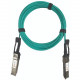 ENET TAA Compliant 40GBASE-AOC QSFP+ to QSFP+ Infiniband QDR/FDR10 50m (164.04 ft) Mellanox Compatible - Programmed, Tested, and Supported in the USA, Lifetime Warranty MC2206310-050-ENC