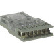 Panduit P110PC4-XY Punchdown Patch Connector - 10 Pack - 110-punchdown - International Gray P110PC4-XY