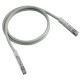 PANDUIT Cat.5e Patch Cable - RJ-45 Male Network - 110 Male - Gray P110PC4IG6AY