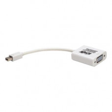 Tripp Lite 6in Mini DisplayPort to VGA Adapter Active Converter mDP to VGA M/F 6" - Video Converter for Mac/PC, MDP2VGA 1920x1200 1080p (M/F) 6-in." - RoHS, TAA Compliance P137-06N-VGA