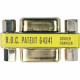 Tripp Lite Comapct Gold DB9 Gender Changer Adapter Connector DB9 M/M - 1 x DB-9 Male - 1 x DB-9 Male - TAA Compliance P152-000