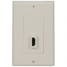 Tripp Lite Home Theater HDMI Send / Receive Pass-Through Wallplate - 2 x Socket(s) - HDMI Video - White P166-001-P