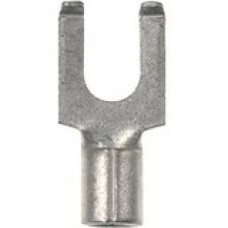 Panduit Terminal Connector - 100 Pack - 1 x Fork Terminal - Tin - TAA Compliance P14-6FF-C