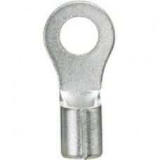 Panduit Terminal Connector - 100 Pack - 1 x Ring Terminal - Tin - TAA Compliance P22-4R-C