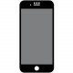 Panzerglass iPhone 6/6s/7/8 Black - Privacy Black, Clear - For LCD iPhone 6, iPhone 6s, iPhone 7, iPhone 8 - Glass - Yes - 10 Pack P2618