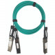 ENET TAA Compliant 200GBASE-AOC QSFP56 to 2x 100G QSFP56 InfiniBand HDR Active Optical Cable 850nm 3m (9.84 ft) LSZH OM3 Mellanox Compatible - Programmed, Tested, and Supported in the USA, Lifetime Warranty MFS1S50-H003E-ENC