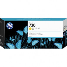 HP 730 Original Ink Cartridge - Yellow - Inkjet - High Yield - TAA Compliance P2V70A