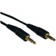 Tripp Lite 25ft Mini Stereo Audio Dubbing Cable 3.5mm Connectors M/M 25&#39;&#39; - (M/M) 25-ft. - TAA Compliance P312-025